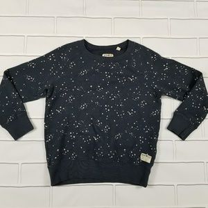 Jack Wills Star Galaxy Pullover Sweater 4 Blue